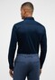 Eterna Premium 1863 Soft Jersey Plain Color Mercerized Cotton Non-Iron Overhemd Navy