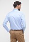 Eterna Premium 1863 Soft Luxury Twill Garment Washed Overhemd Licht Blauw