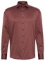 Eterna Premium 1863 Soft Luxury Twill Garment Washed Shirt Aubergine