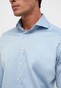 Eterna Premium 1863 Soft Luxury Twill Shark Collar Shirt Light Blue