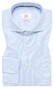 Eterna Premium 1863 Striped Luxury Two-Ply Cotton Easy-Iron Shirt Light Blue