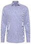 Eterna Premium 1863 Striped Two-Ply Twill Non-Iron Shirt Sky Blue