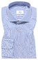 Eterna Premium 1863 Striped Two-Ply Twill Non-Iron Shirt Sky Blue