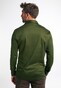 Eterna Premium 1863 Super Soft Jersey Cotton Long Sleeve Poloshirt Green