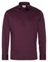 Eterna Premium 1863 Super Soft Jersey Cotton Long Sleeve Poloshirt Rumba Red