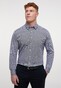 Eterna Premium 1863 Super Soft Jersey Jacquard Shirt Navy