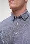 Eterna Premium 1863 Super Soft Jersey Jacquard Shirt Navy