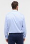 Eterna Uni Color Natté Texture Cotton Non-Iron Kent Collar Shirt Light Blue