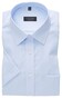 Eterna Uni Color Short Sleeve Original Shirt Poplin Cotton Non-Iron Light Blue