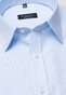 Eterna Uni Color Short Sleeve Original Shirt Poplin Cotton Non-Iron Light Blue