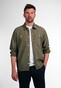 Eterna Upcycling Overshirt Twill Uni Regular Modern Fit Green