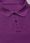 Eterna Upcycling Poloshirt Piqué Polo Collar Easy-Iron Lila