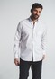 Eterna Upcycling Shirt Plain Color Oxford Classic Button-Down White