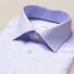 Eton 3 Color Check Shirt Overhemd Lavendel Blauw