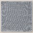 Eton 3D Chain Pattern Silk Pocket Square Navy