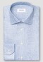 Eton 3D Micro Pattern King Twill Shirt Light Blue