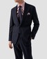 Eton Albini Elevated Supima 120 Cotton Twill Bengal Stripe Overhemd Rood