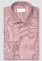 Eton Albini Elevated Supima 120 Cotton Twill Bengal Stripe Overhemd Rood