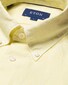 Eton Albini Linen Button Down Lightweight Weave Shirt Yellow