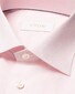 Eton Albini Organic Supima Cotton Twill Mother of Pearl Buttons Overhemd Licht Roze