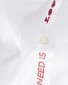 Eton All You Need Is Love Embroidery Signature Twill Shirt White
