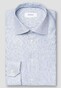 Eton Allover Micro Pattern Cutaway Collar Shirt Blue