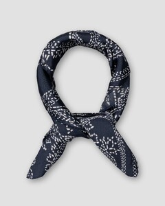 Eton Allover Paisley Pattern Bandana Sjaal Navy