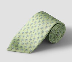Eton Allover Palm Tree Pattern Das Licht Groen