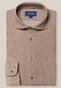 Eton Baby Corduroy Horn Effect Buttons Overhemd Licht Bruin