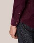 Eton Baby Corduroy Horn Effect Buttons Shirt Burgundy