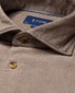 Eton Baby Corduroy Horn Effect Buttons Shirt Light Brown