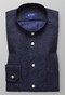 Eton Band Collar Shirt Evening Blue
