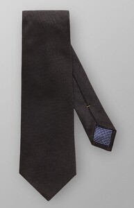 Eton Basket Weave Tie Black