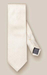 Eton Basket Weave Tie White