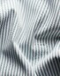 Eton Bengal Stripe Organic Supima Cotton Elevated Poplin Overhemd Licht Groen