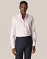 Eton Bengal Stripe Oxford Button Down Organic Cotton Overhemd Roze