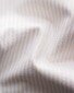 Eton Bengal Stripe Signature Oxford Basketweave Texture Overhemd Beige