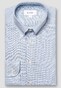Eton Bengal Stripe Signature Oxford Basketweave Texture Overhemd Blauw