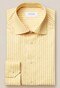 Eton Bengal Stripe Signature Twill Overhemd Geel Melange