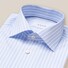 Eton Bengal Stripe Signature Twill Shirt Light Blue