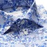Eton Blue Azulejo Print Shirt Deep Blue Melange