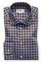 Eton Bold Dot Shirt Overhemd Pastel Blauw
