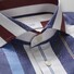 Eton Bold Stripe Cotton Tencel Shirt Multicolor