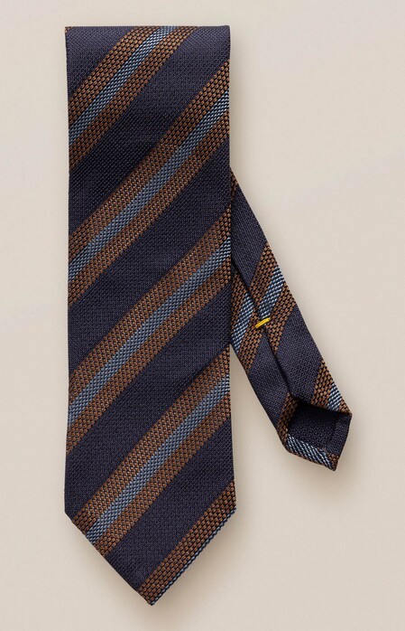 Eton Bold Stripe Tie Navy