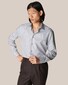 Eton Brocade Prominent Texture Shirt Grey