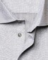 Eton Brocade Prominent Texture Shirt Grey