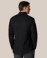 Eton Button Down Herringbone Lightweight Flannel Shirt Black