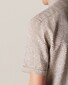Eton Button Down Linen Shirt Brown