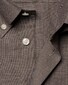 Eton Button Down Micro Dot Melangé Oxford Overhemd Bruin