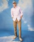 Eton Button Down Signature Twill Overhemd Roze